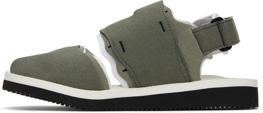 Suicoke Khaki  Off-White HAKU-ab Sandals - Picture 3