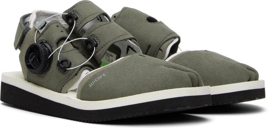 Suicoke Khaki  Off-White HAKU-ab Sandals - Picture 2