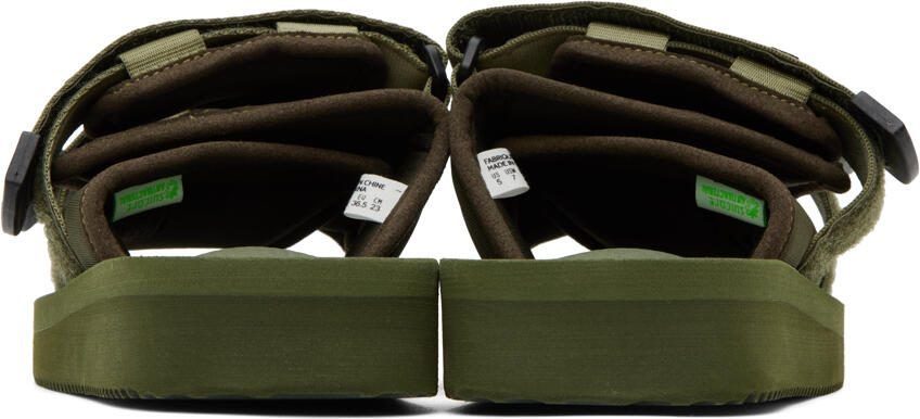 Suicoke Khaki MOTO-Cab Sandals - Picture 2