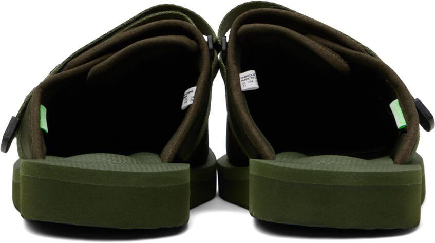 Suicoke Khaki ZAVO-Cab Slippers