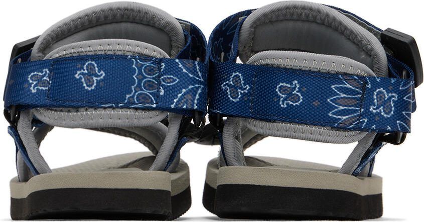 Suicoke Kids Gray  Navy DEPA-2 Sandals - Picture 2