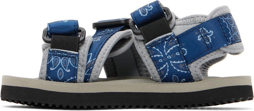 Suicoke Kids Navy  Gray Kisee Sandals - Picture 2