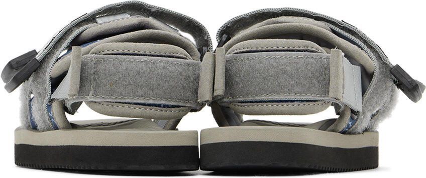 Suicoke Kids Navy  Gray Moto Sandals - Picture 3