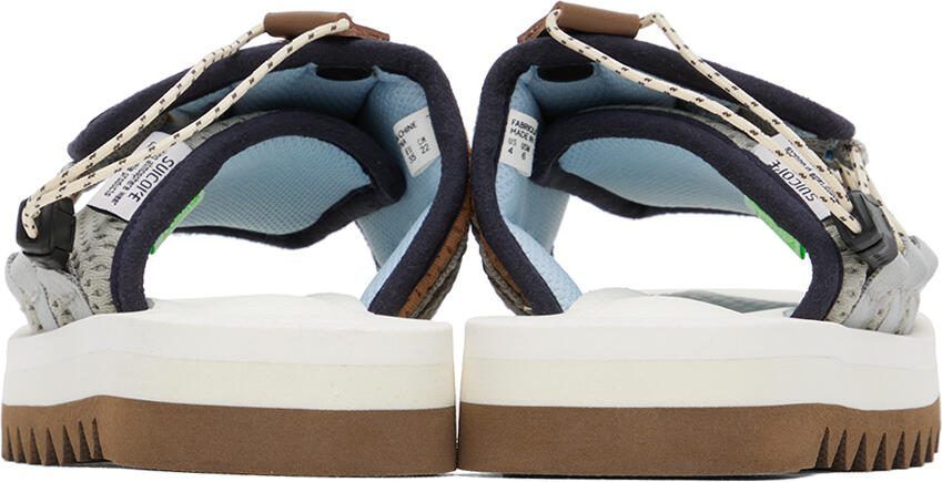 Suicoke Navy  White OG-195-2ab Sandals