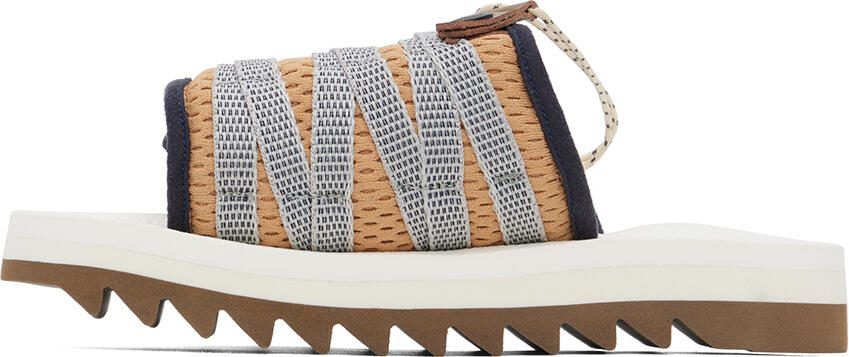 Suicoke Navy  White OG-195-2ab Sandals - Picture 3