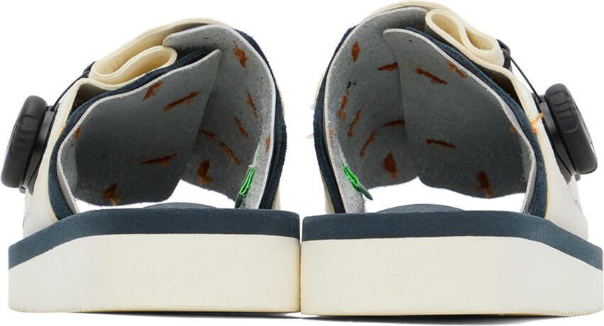 Suicoke Off-White  Navy LETA-ab Sandals