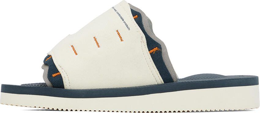 Suicoke Off-White  Navy LETA-ab Sandals - Picture 3