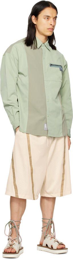 Suicoke Off-White  Brown RAY-ab Sandals - Picture 9