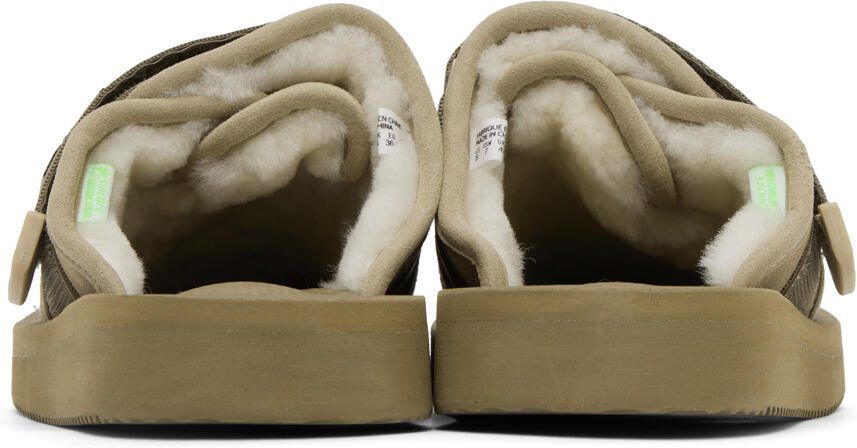Suicoke Taupe ZAVO-Mab Sandals