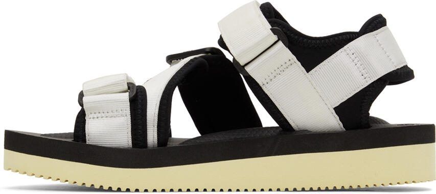 Suicoke White  Black KISEE-V Sandals - Picture 4