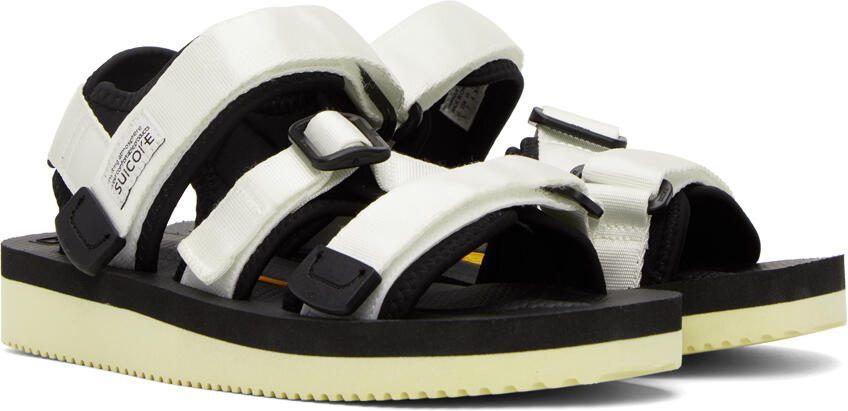 Suicoke White  Black KISEE-V Sandals - Picture 2