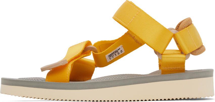 Suicoke Yellow  Beige DEPA-Cab Sandals - Picture 6