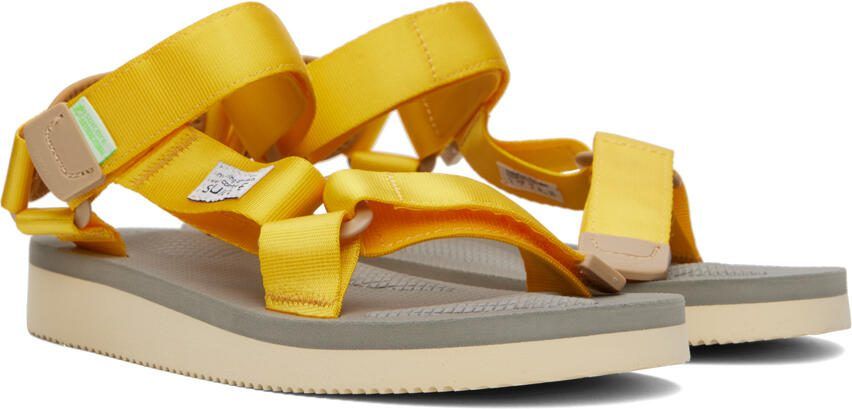 Suicoke Yellow  Beige DEPA-Cab Sandals - Picture 5
