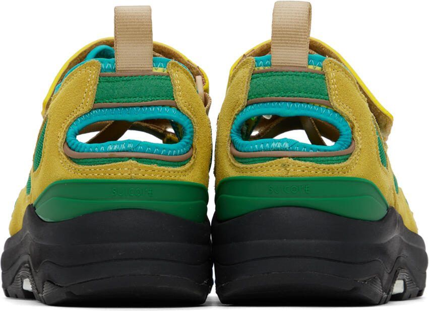Suicoke Yellow  Green AKK-ab Sneakers