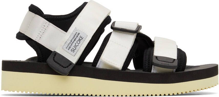 Suicoke White  Black KISEE-V Sandals - Picture 5