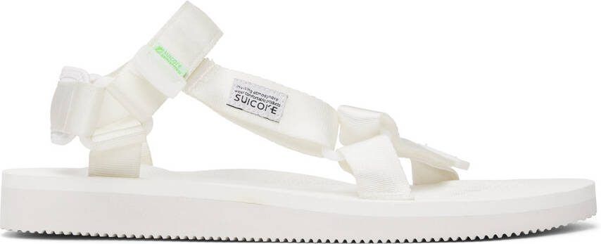 Suicoke White DEPA-Cab Sandals - Picture 2
