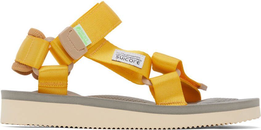 Suicoke Yellow  Beige DEPA-Cab Sandals - Picture 3