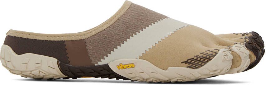 TAKAHIROMIYASHITA TheSoloist. Beige  Gray Suicoke Edition FiveFingers Sneakers - Picture 5