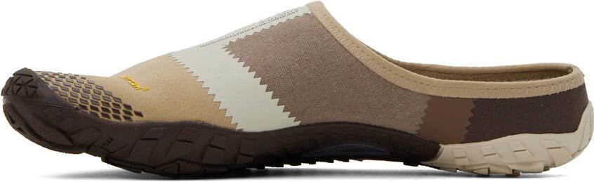 TAKAHIROMIYASHITA TheSoloist. Beige  Gray Suicoke Edition FiveFingers Sneakers - Picture 4