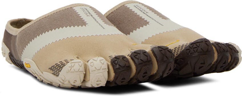 TAKAHIROMIYASHITA TheSoloist. Beige  Gray Suicoke Edition FiveFingers Sneakers - Picture 2