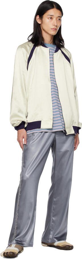 TAKAHIROMIYASHITA TheSoloist. Beige  Gray Suicoke Edition FiveFingers Sneakers - Picture 3