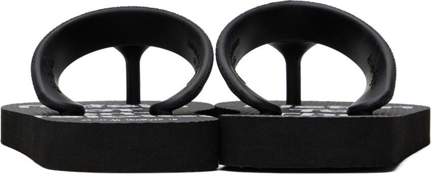 TAKAHIROMIYASHITA TheSoloist. Black gurus Japan Edition Flip Flops