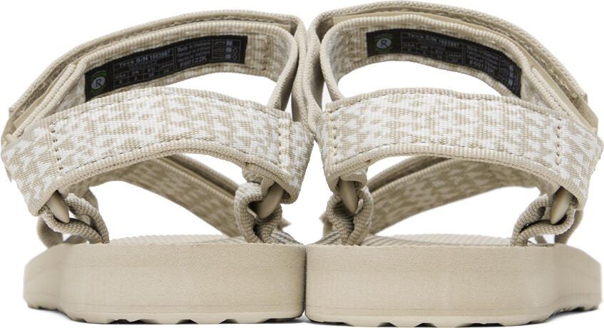 Teva Gray  White Original Universal Sandals