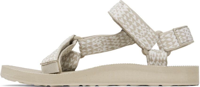 Teva Gray  White Original Universal Sandals - Picture 3