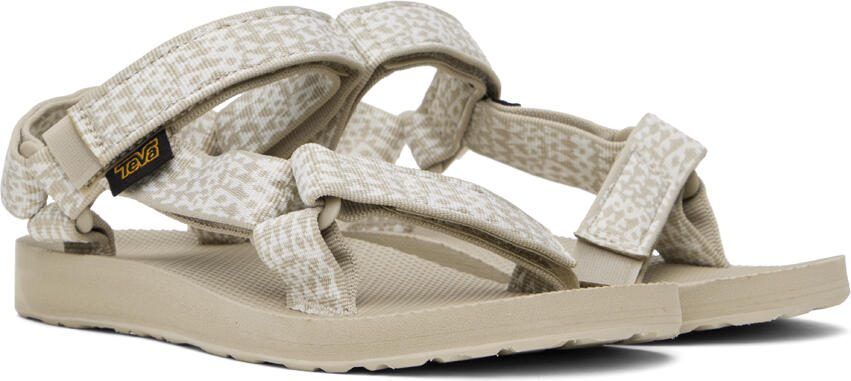 Teva Gray  White Original Universal Sandals - Picture 2