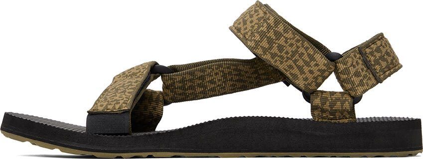 Teva Green  Brown Original Universal Sandals - Picture 3
