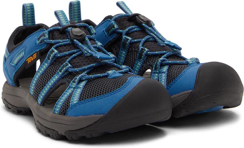 Teva Kids Black  Blue Manatee Sandals - Picture 2