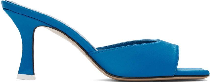 The Attico Blue Anais Mules - Picture 4