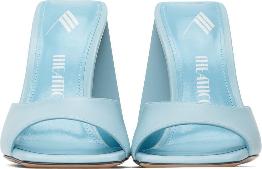 The Attico Blue Devon Heeled Sandals - Picture 3