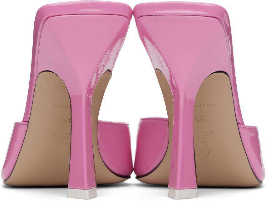 The Attico Pink Anais Heeled Sandals