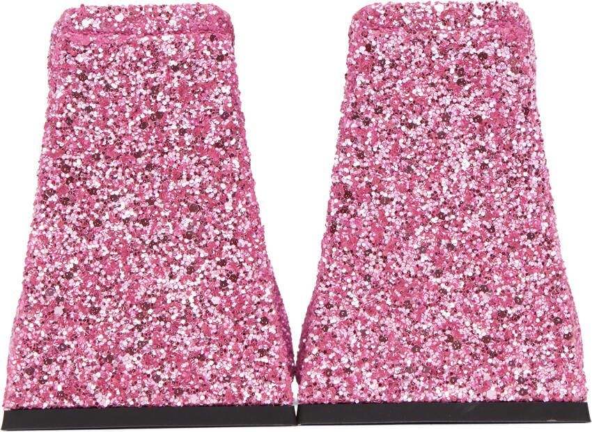 The Attico Pink Devon Mules