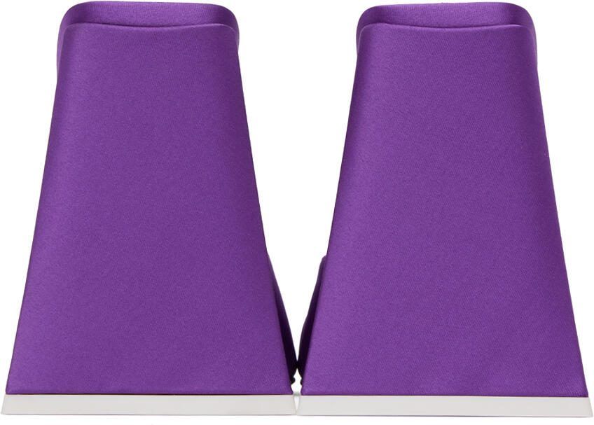 The Attico Purple Devon Mules