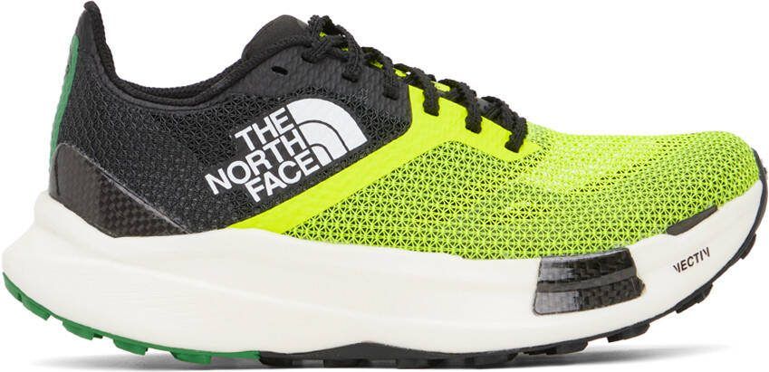 The North Face Black  Yellow Summit Series Vectiv Pro Sneakers - Picture 5