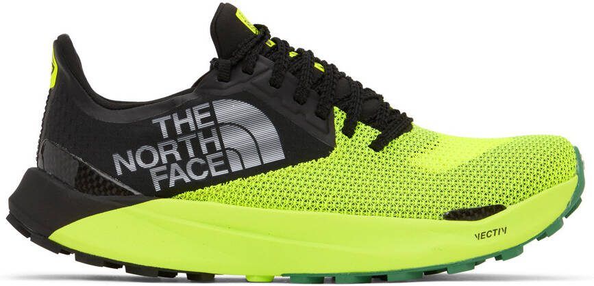The North Face Black  Yellow Summit Series Vectiv Pro Sneakers - Picture 2