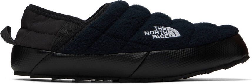 The North Face Blue  Black ThermoBall Traction V Denali Mules - Picture 8