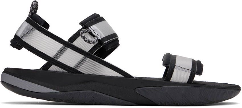 The North Face Gray  Black Skeena Sandals - Picture 3