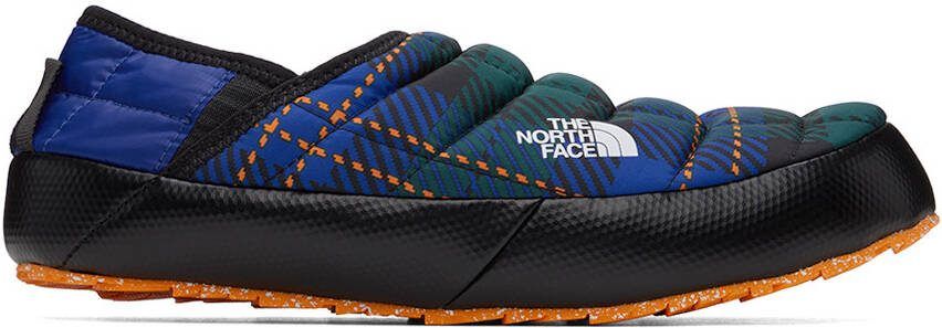 The North Face Green  Blue ThermoBall Traction V Mules - Picture 4