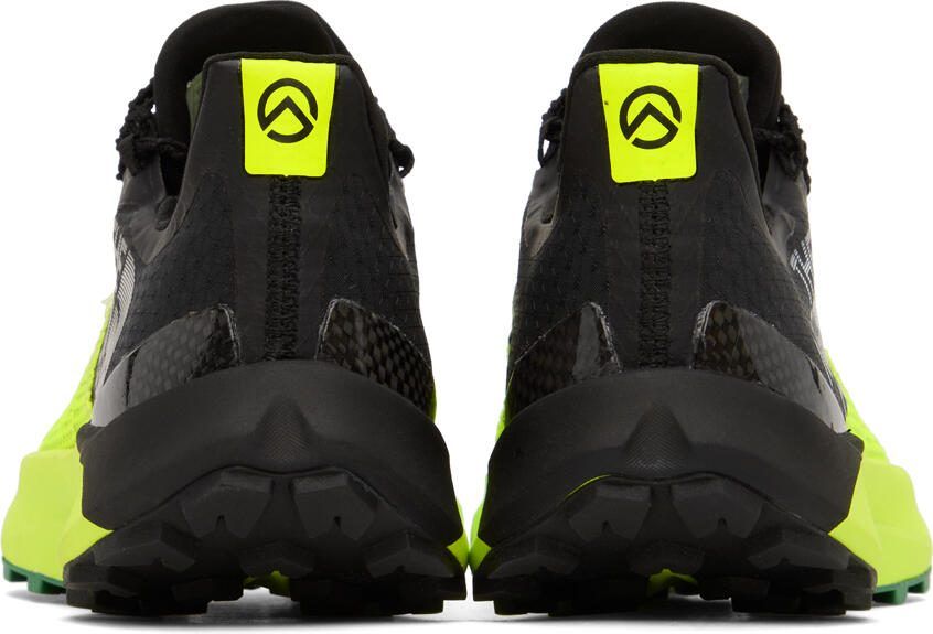 The North Face Black  Yellow Summit Series Vectiv Pro Sneakers - Picture 5