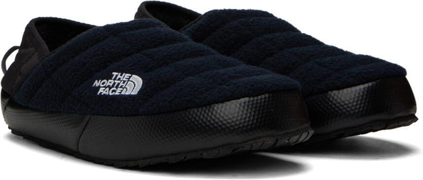 The North Face Blue  Black ThermoBall Traction V Denali Mules - Picture 3