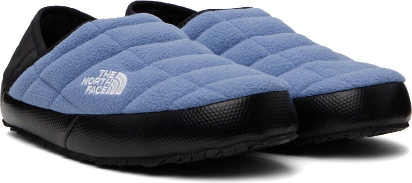 The North Face Blue  Black ThermoBall Traction V Denali Mules - Picture 2