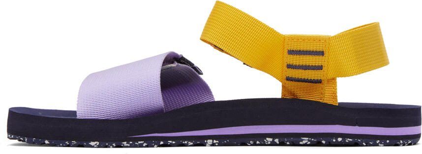 The North Face Blue  Yellow Skeena Sandals - Picture 3