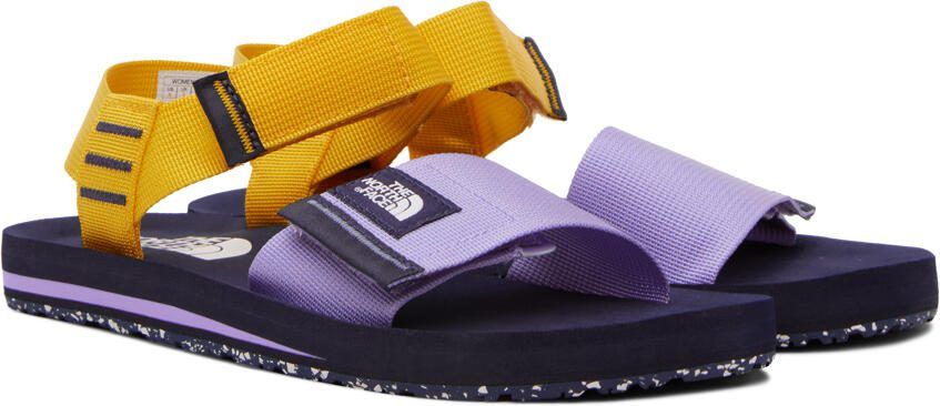 The North Face Blue  Yellow Skeena Sandals - Picture 2