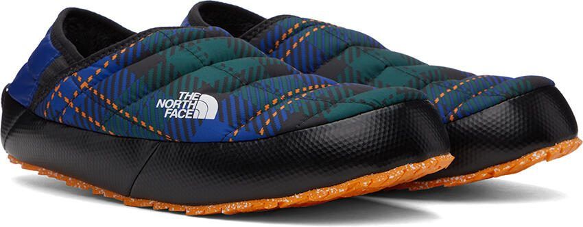 The North Face Green  Blue ThermoBall Traction V Mules - Picture 2