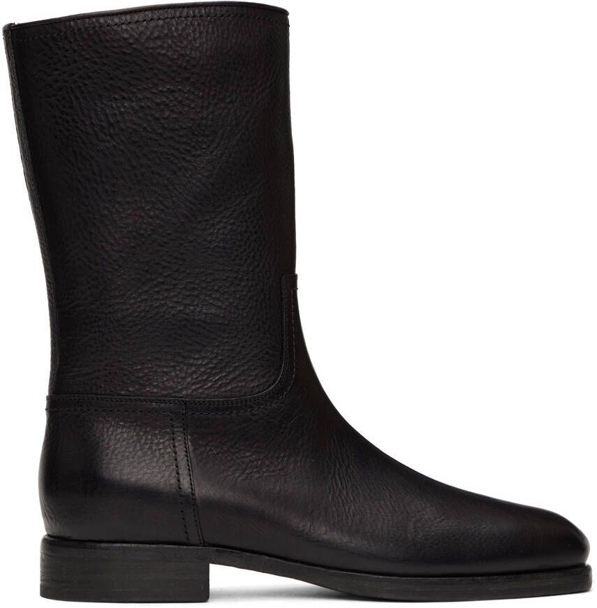The Row Black Ranger Boots
