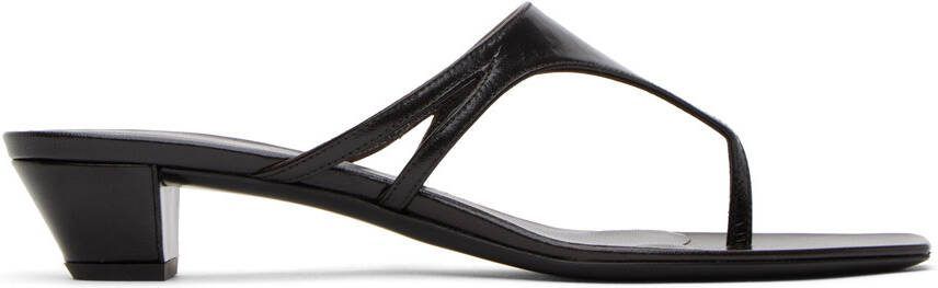 The Row Brown Graphic Sandals - Picture 3