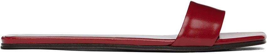 The Row Red Chocolate Sandals - Picture 4
